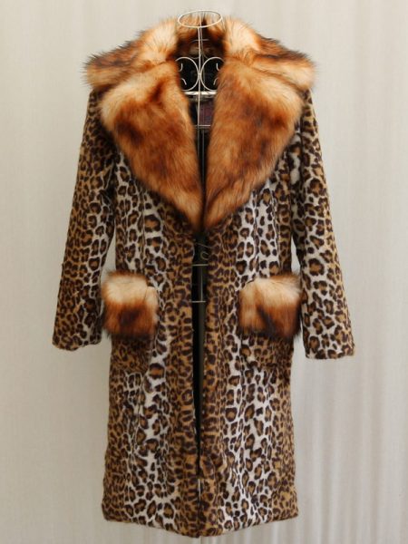 Long Fur Mink Casual Warm Jacket