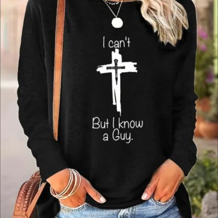 Women's Long Sleeve Hoodless Sweatshirt