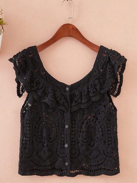 Sleeveless Vest Top Women's Small Sling Vest