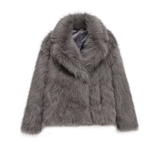 Simple Versatile Casual Long Sleeve Wool Coat