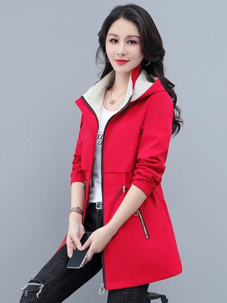 Removable Cap Plus Size Fashion Loose Top