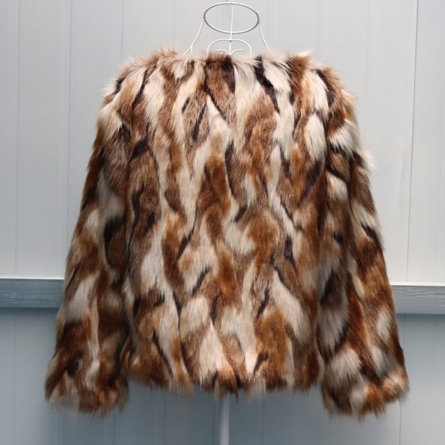 Korean Version Slim-fitting New Fox Fur Faux Fur Coat