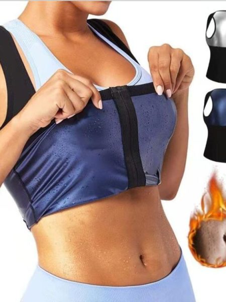 Women's Sports Fitness Belly Contracting And Close-fitting Storm Tank-top