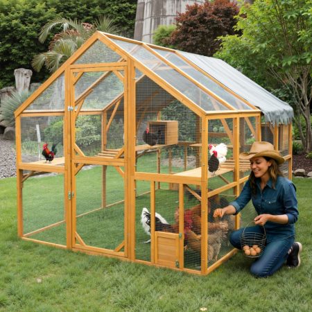 Outdoor Cat House Cat Enclosures 110 Large Kitten Playpen With Platforms,Upgrad