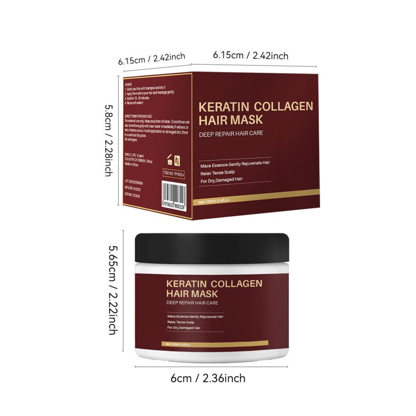 Moisturizing And Repairing Strong And Tough Anti-hair Dense Collagen Hair Mask