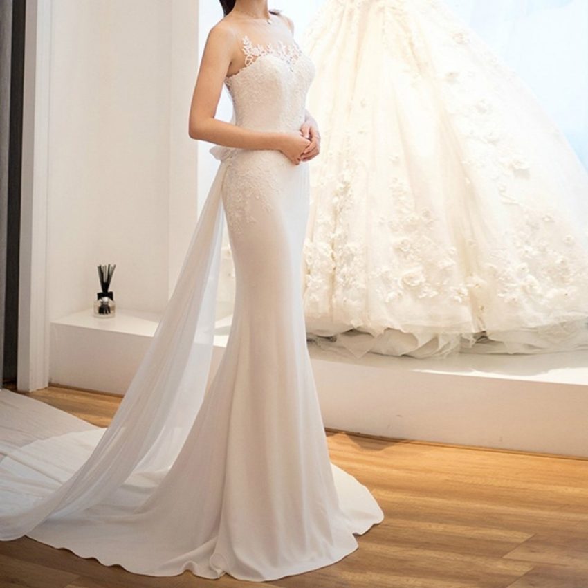 Super Fairy Light Wedding Dress