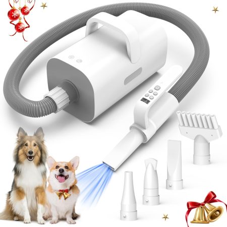 Pet Hair Dryer, 4-in-1 Smart Handle Pet Hair Dryer