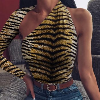 Buy Tiger Print Jumpsuit Top Online – Trendy Women’s Fashion