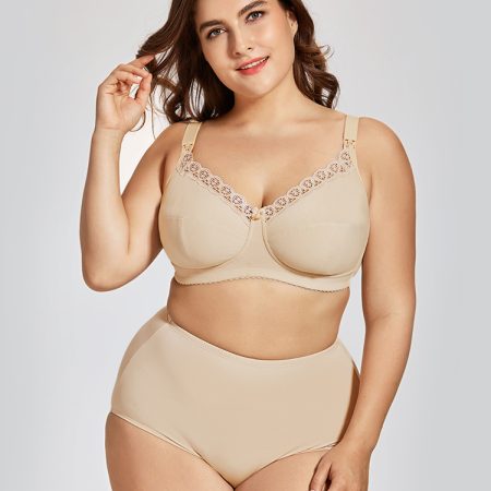 Nursing Bra Large Size Big Cup Thin Section