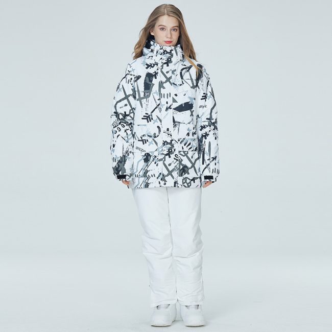 Ski Suit Women's And Men's Suit Winter Windproof And Water-repellent
