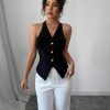 Halter Vest Amazon Summer Backless Strappy Cardigan Women's Clothing