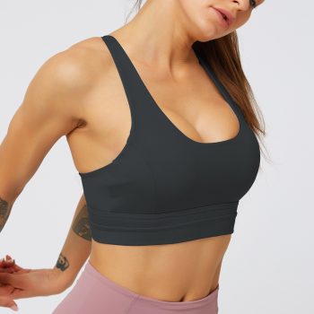 Shockproof Yoga Bra – High Support Sports Bra for Gym & Fitness