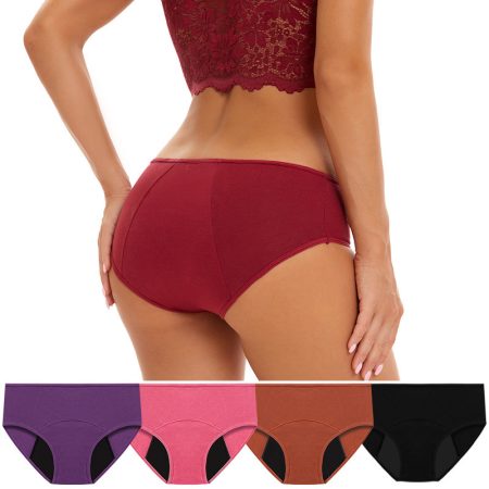 European And American Large Size Ladies' Underwear Menstrual Panties