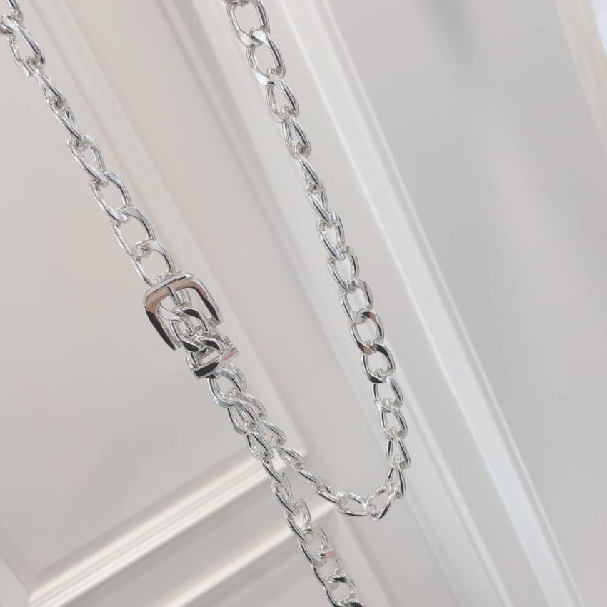 European And American Hip Hop Street Chain Metal Belt