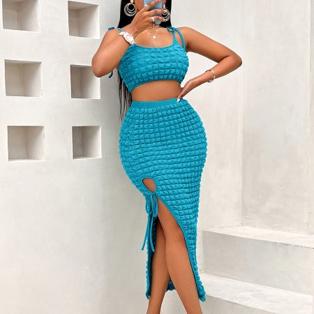 Summer Fashion Ladies Coat And Dress