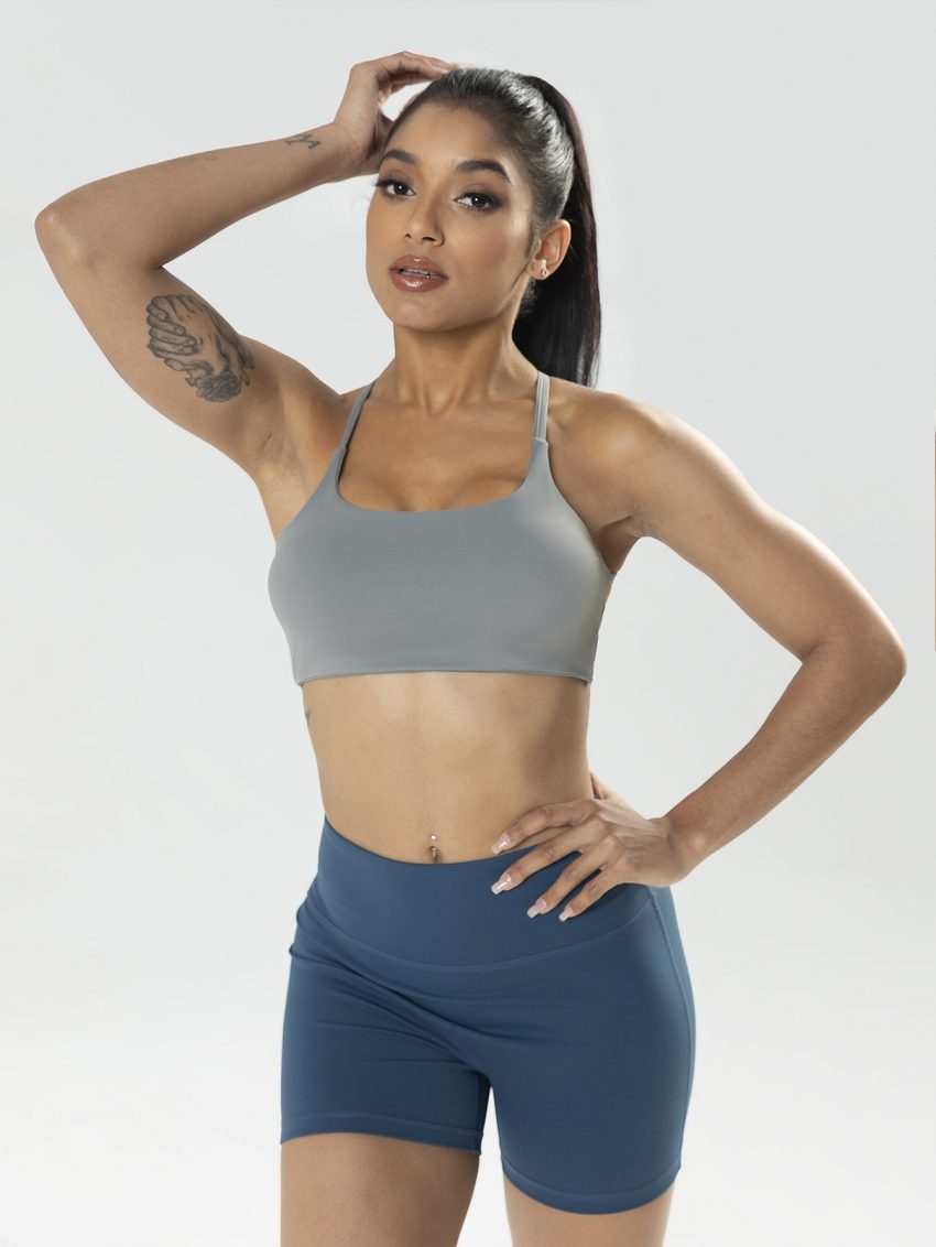 3 Pack Sports Bra For Women,Padded Strappy Sports Bra With Removable Cups Medium Support Workout Yoga Gym Bra