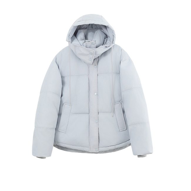 Korean Style Loose Short Cotton-Padded Down Jacket