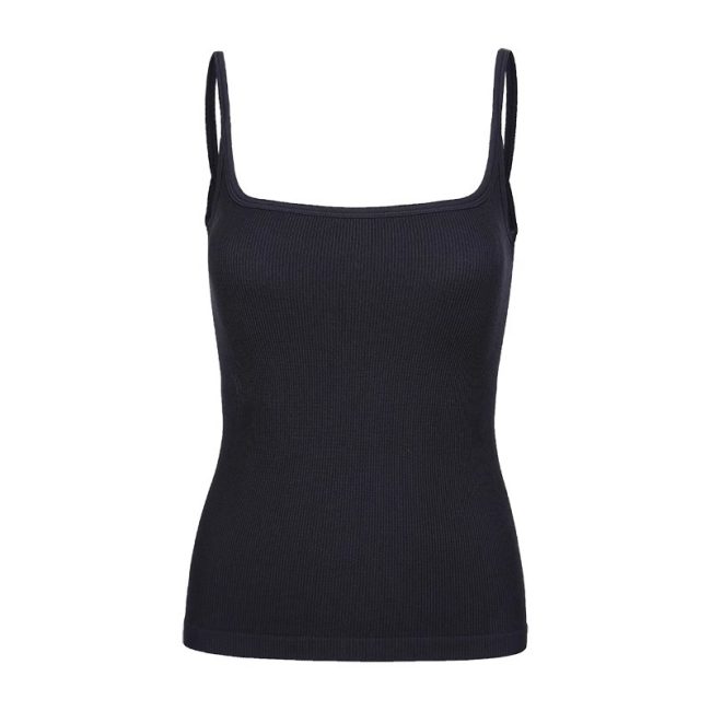 Invisible Chest Support Square Collar Sport Waistcoat For Women Top