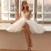 Strap Wedding Dress Engagement License Simple French Slimming Dress