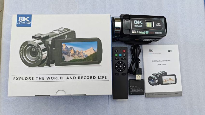 8KWIFI HD Digital Camera Touch Screen Handheld Automatic