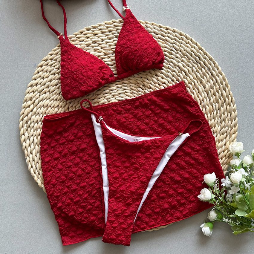 Three-piece Split Women's Swimsuit Suit