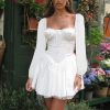 Women's Elegant Sexy Low-cut Waist Strap Dress
