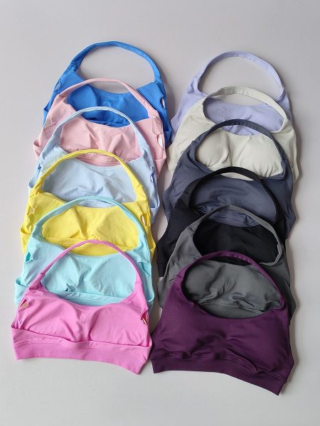 Neck-hanging Underwear High Elastic Sports Bra