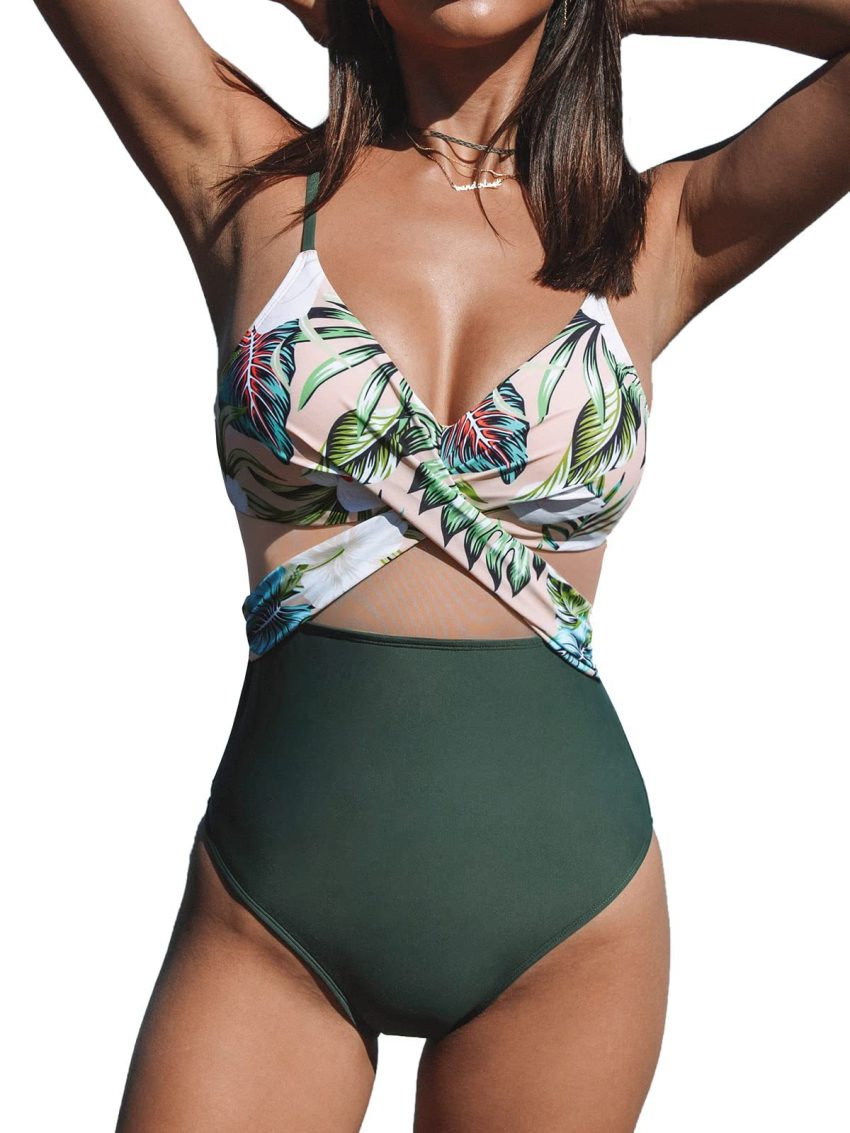 Sexy Siamese Bikini Triangle Swimwear Women