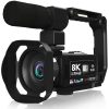 8KWIFI HD Digital Camera Touch Screen Handheld Automatic