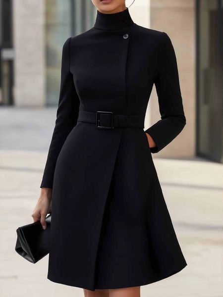 Women's Long Sleeve Fashion Casual Dress