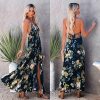 Suspender Dress Sexy Backless Large Swing Dress