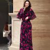 Retro Sexy V-neck Short Sleeve Gorgeous Dress