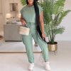 European And American Leisure Suit Top And Trousers