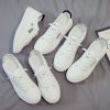 Popular White Versatile Internet-famous Skateboard Trendy Breathable White Shoes