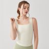 Long Yoga Vest Women's One-piece Fixed Cup Outer Wear Sling