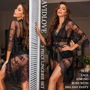 Women’s Lace Fabric Underwear Set – Elegant & Comfortable
