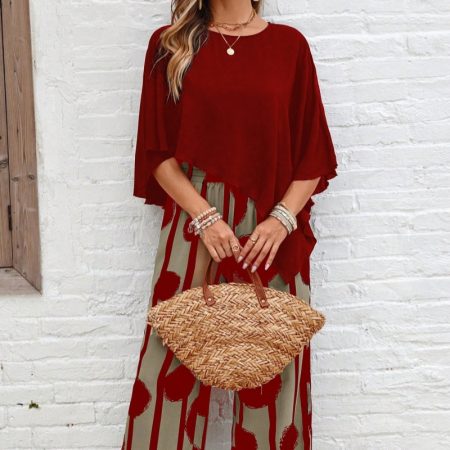 New Summer Fashion Casual Women's Trousers Suit