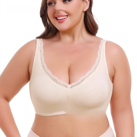 Plus-sized Full Cup Plus Size Thin Underwear Bra