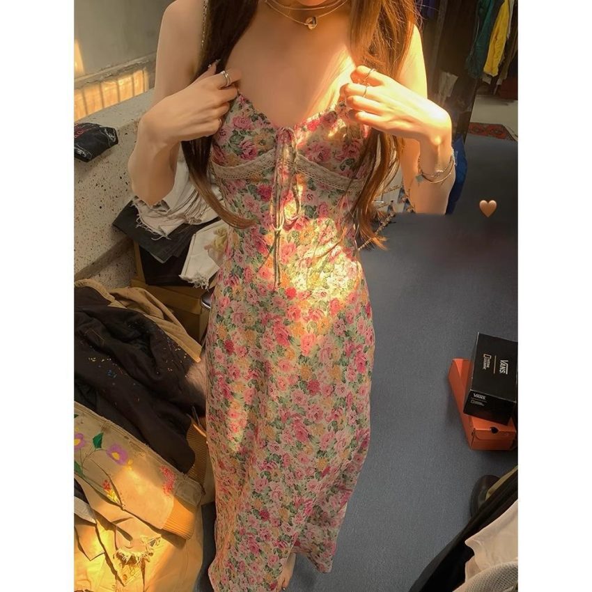 Women's Waist Slimming Vacation Elegant Long Dress