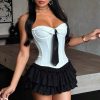 Sexy Women's Half-sleeved Corset Shapewear Is Versatile And Fashionable.