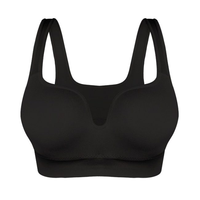 Large size seamless 3D sports bra