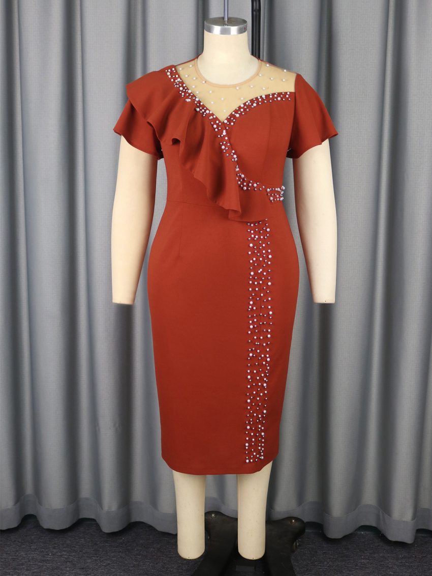 Cross-border Banquet Temperament High Waist Slim Hip Skirt