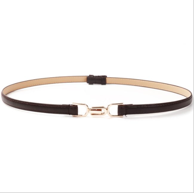 A Pair Of Buckles Belt Women's Fine Decoration Dress Matching