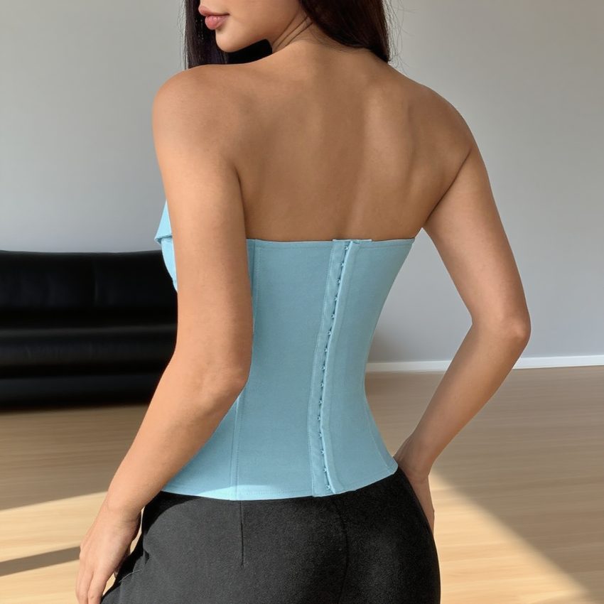Sexy Women's Half-sleeved Corset Shapewear Is Versatile And Fashionable.
