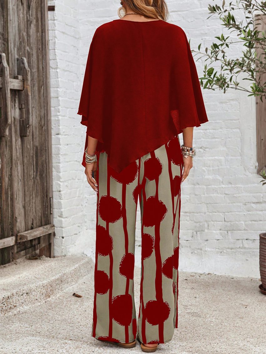 New Summer Fashion Casual Women's Trousers Suit
