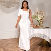Unique One-shoulder Beaded Sling Party Dress