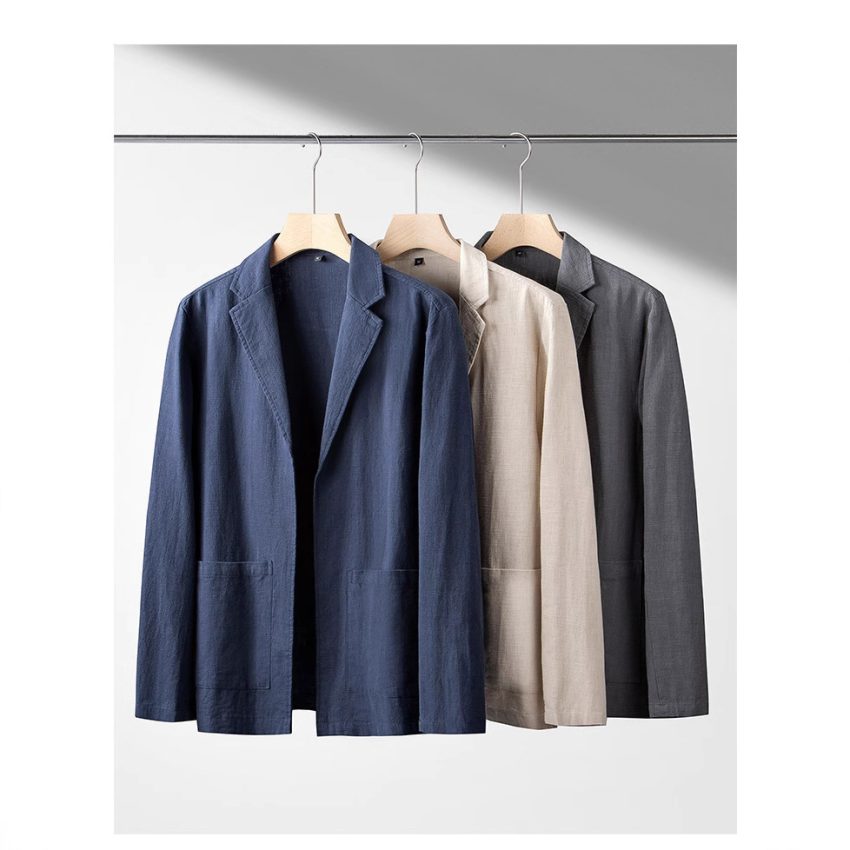 Summer Menswear Simple Leisure Suit