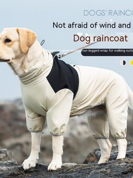 Shell Jacket Four-leg All-inclusive Dog Clothes Waterproof Windproof