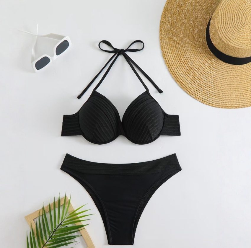 Multi-Color Casual Sexy Solid Color Women's Bikini