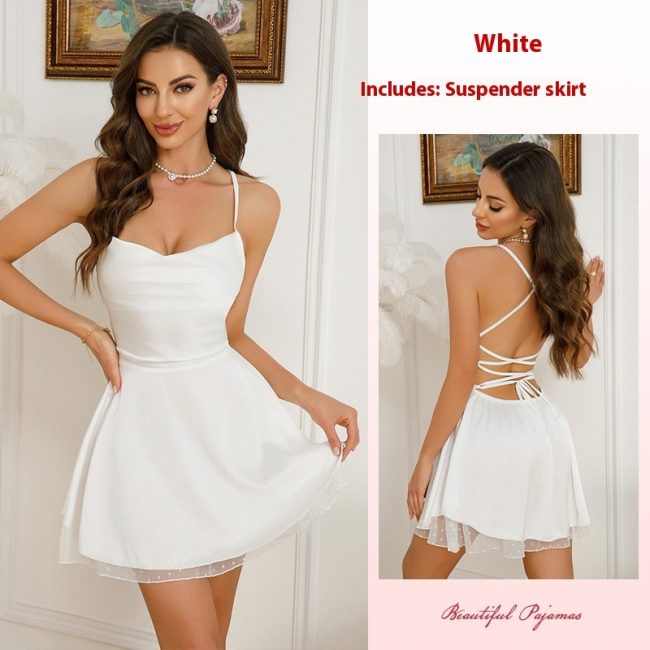 Tube Top Sexy Slim Fit Backless Tuxedo Dress